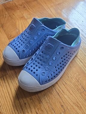 Skechers Kids Blue Slip-On Perforated Water Shoes